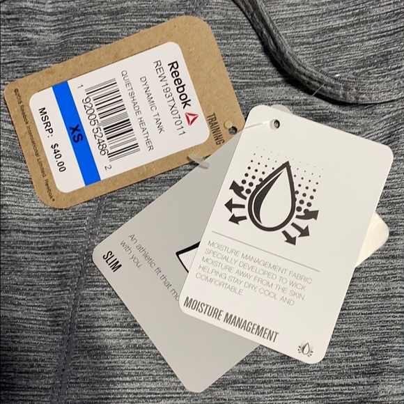 Brand NWT Reebok Dynamic Tank Top - Picture 4 of 4